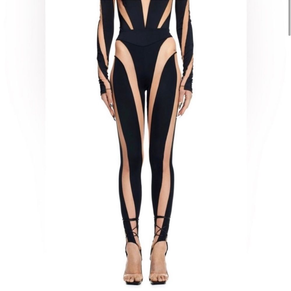 HM × Mugler Leggings